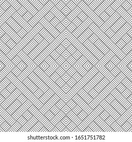Seamless pattern with oblique black segments