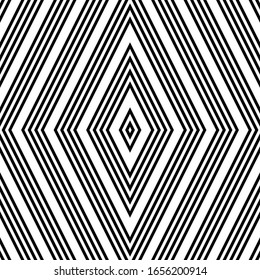 Seamless pattern with oblique black segments