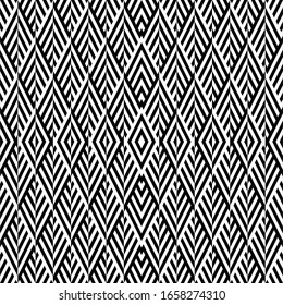 Seamless pattern with oblique black segments