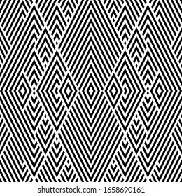 Seamless pattern with oblique black segments