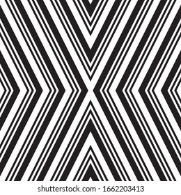Seamless pattern with oblique black segments
