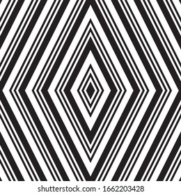 Seamless pattern with oblique black segments