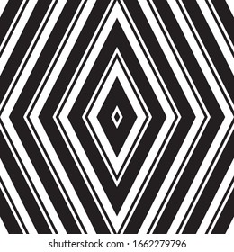 Seamless pattern with oblique black segments