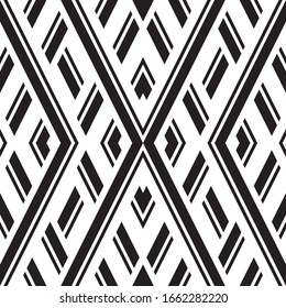 Seamless pattern with oblique black segments