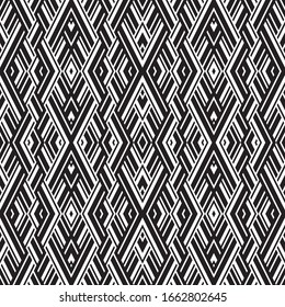 Seamless pattern with oblique black segments