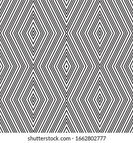 Seamless pattern with oblique black segments