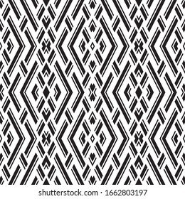 Seamless pattern with oblique black segments