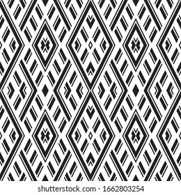 Seamless pattern with oblique black segments