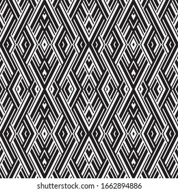 Seamless pattern with oblique black segments