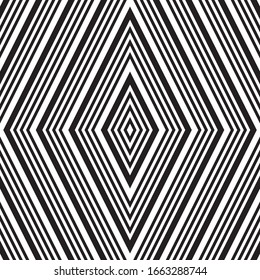 Seamless pattern with oblique black segments
