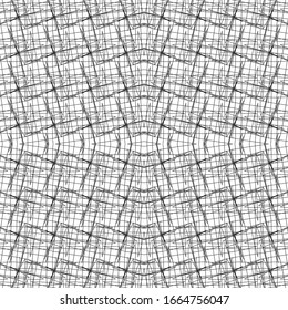 Seamless pattern with oblique black segments