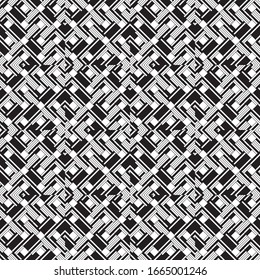 Seamless pattern with oblique black segments