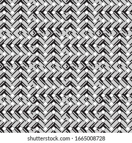 Seamless pattern with oblique black segments