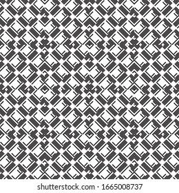 Seamless pattern with oblique black segments