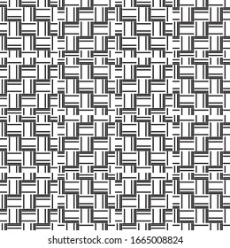 Seamless pattern with oblique black segments