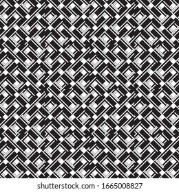 Seamless pattern with oblique black segments