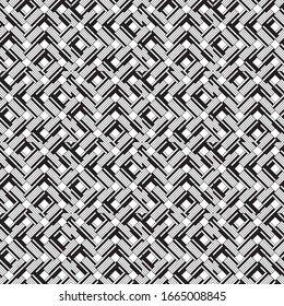 Seamless pattern with oblique black segments