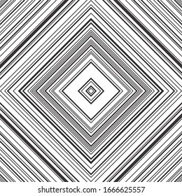 Seamless pattern with oblique black segments