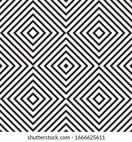 Seamless pattern with oblique black segments