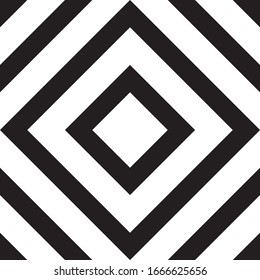 Seamless pattern with oblique black segments