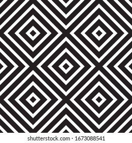 Seamless pattern with oblique black segments