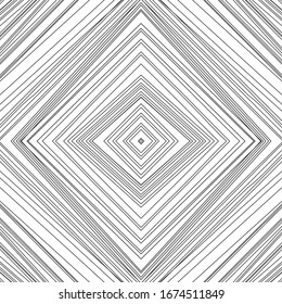 Seamless pattern with oblique black segments