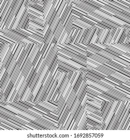 Seamless pattern with oblique black segments