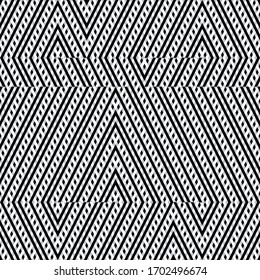 Seamless pattern with oblique black segments