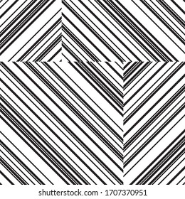 Seamless pattern with oblique black segments