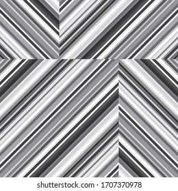 Seamless pattern with oblique black segments
