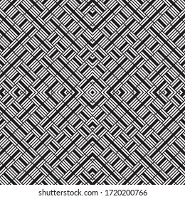 Seamless pattern with oblique black segments