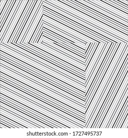 Seamless pattern with oblique black segments