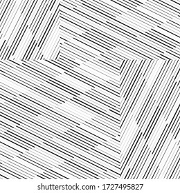 Seamless pattern with oblique black segments