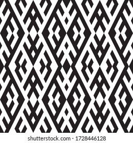 Seamless pattern with oblique black segments