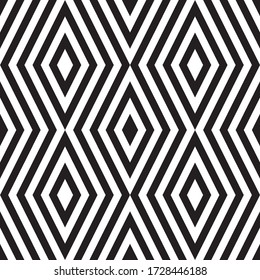 Seamless pattern with oblique black segments
