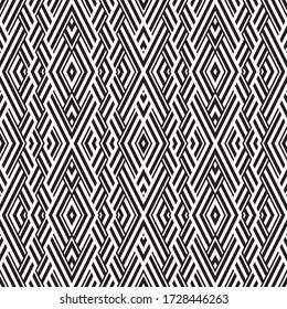 Seamless pattern with oblique black segments