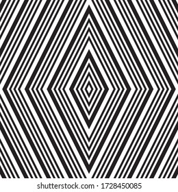 Seamless pattern with oblique black segments