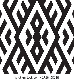 Seamless pattern with oblique black segments