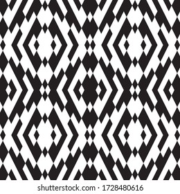 Seamless pattern with oblique black segments