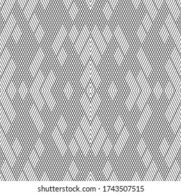 Seamless pattern with oblique black segments