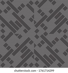 Seamless pattern with oblique black segments