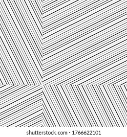 Seamless pattern with oblique black segments
