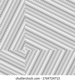 Seamless pattern with oblique black segments