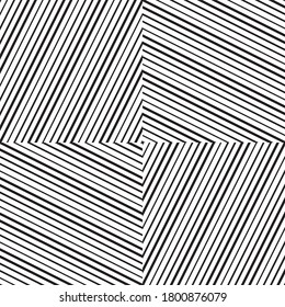 Seamless pattern with oblique black segments