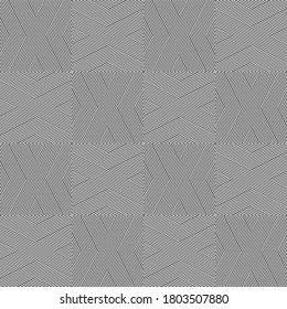 Seamless pattern with oblique black segments