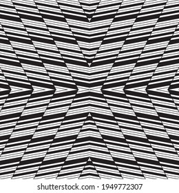 Seamless pattern with oblique black segments