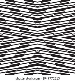 Seamless pattern with oblique black segments