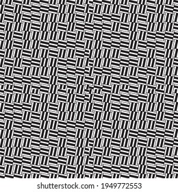 Seamless pattern with oblique black segments