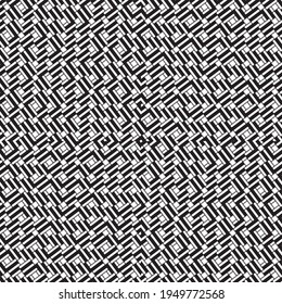 Seamless pattern with oblique black segments