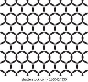 Seamless pattern with oblique black segments(ellipses)